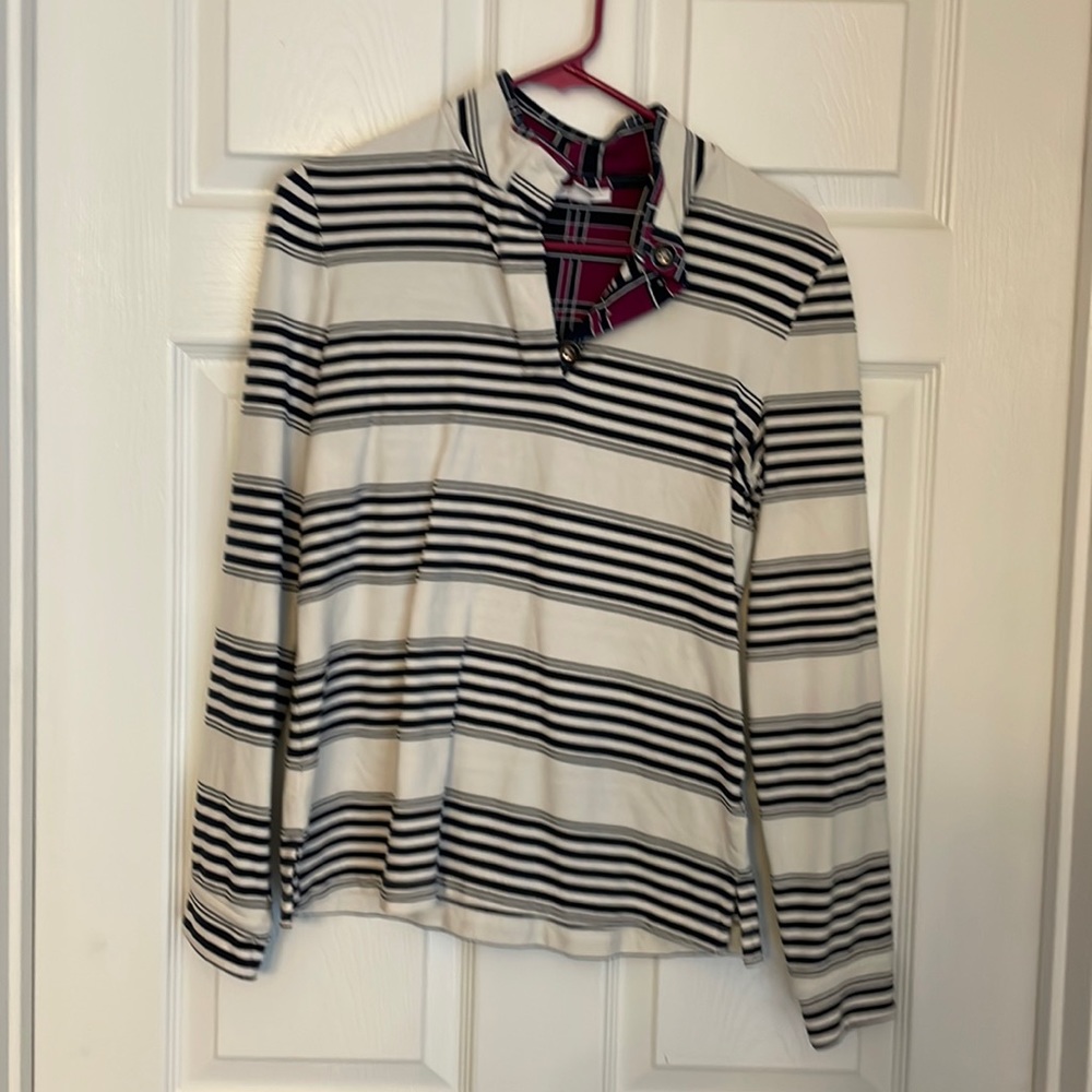 Womens Stripe Long Sleeve Top